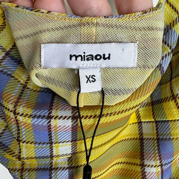 Miaou Anya Dress Yellow - Picture 6 of 14